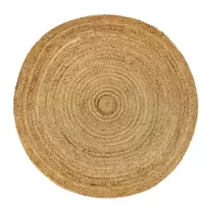 Origins Jute Extra Round Rug Natural 150cm Diameter