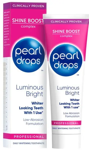 Pearl Drops Luminous Bright White Toothpolish 75ml