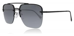 Prada Sport PS54SS Sunglasses Black Rubber DG05L0 59mm