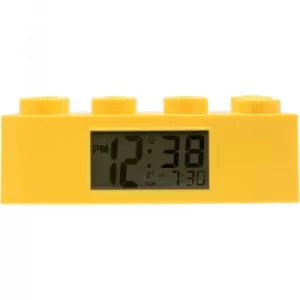 LEGO Yellow Brick Alarm Clock