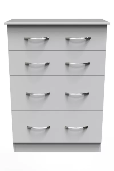 Hampshire 4 Drawer Deep Chest (Ready Assembled)