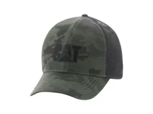 Caterpillar 33825-57799-01 Raised Logo Cap Night Camo