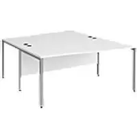 Dams International Wave Desk MB16WBSWH 1,600 x 2,000 x 725 mm