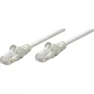 Intellinet 340373 RJ45 Network cable, patch cable CAT 6 U/UTP 1m Grey