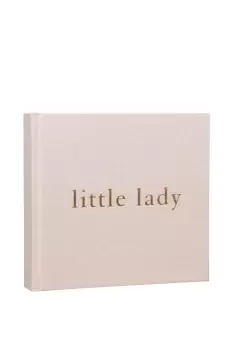 Linen Photo Album - Little Lady