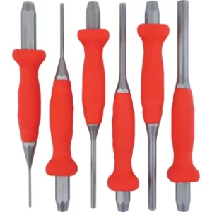 2-8MM Parallel Pin Punch Set Cushion Grip (6-Pce)