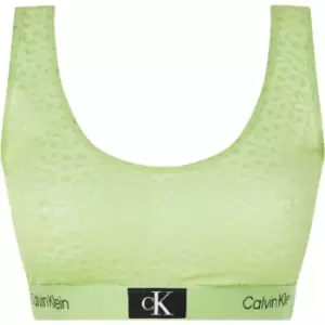 Calvin Klein Unlined Bralette (Ff) - Green