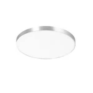 Sierra Round Integrated LED Panel, Silver, 4000K, 4500lm