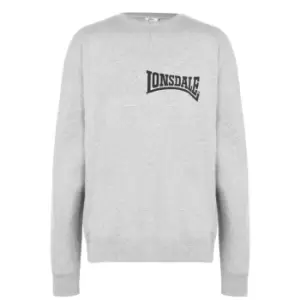 Lonsdale Japan Crew Sweatshirt Mens - Grey