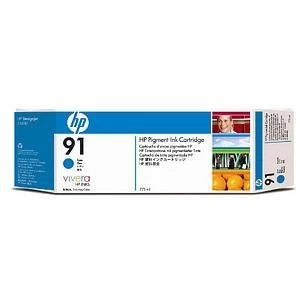 HP 91 Cyan Ink Cartridge 775ml