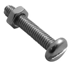 Screws & Nuts Machine Type - M5 x 25mm - Pack of 2 PWN678 WOT-NOTS