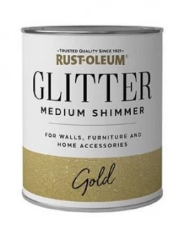 Rust-Oleum Rust-Oleum Medium Shimmer Glitter Gold 750Ml