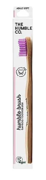 Humble Brush Adult Soft Purple Toothbrush