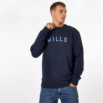 Jack Wills Jack Oswald Crew Neck Sweatshirt - Navy