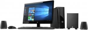 HP AMD E2" 4GB 1TB Desktop Tower Black