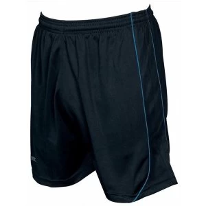 Precision Mestalla Shorts 30-32" Black/Azure