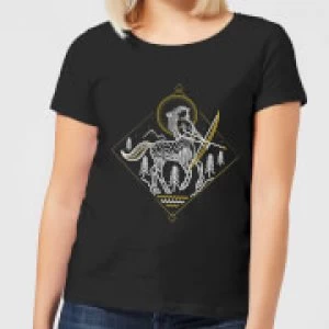 Harry Potter Bane Black Womens T-Shirt - Black - XXL