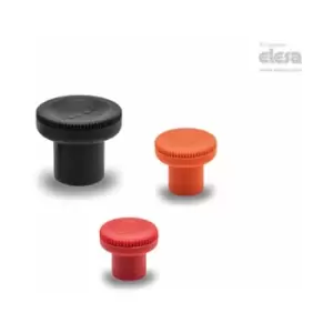 ELESA EKK Knurled knobs Technopolymer Threaded hole EKK.31 B-M8-C2