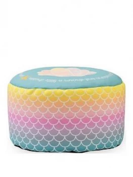 Rucomfy Mermaid Ombre Kids Footstool