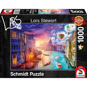 Schmidt Venice - Night & Day Jigsaw Puzzle - 1000 Pieces