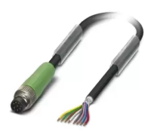 Phoenix Contact M8 8-Pin Cable assembly, 3m Cable