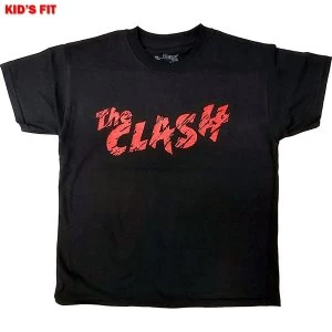 The Clash - Logo Kids 11 - 12 Years T-Shirt - Black