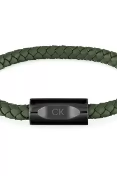 Gents CKJ Bold Leathers Bracelet 35000572