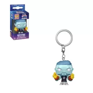 Space Jam Wet Fire Pop! Vinyl Keychain