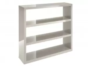 LPD Puro Stone High Gloss Bookcase Flat Packed