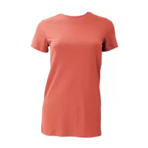 Bella Ladies/Womens The Favourite Tee Short Sleeve T-Shirt (L) (Coral)