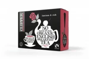 Clipper Organic FT English Breakfast Tea 80 bag