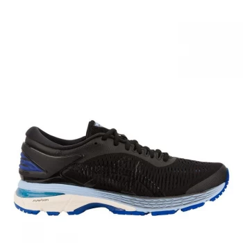 Asics Gel Kayano 25 Ladies Running Shoes - Black/Blue