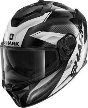 Shark Spartan GT Elgen Helmet, black-white, Size S, black-white, Size S