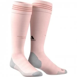 adidas Manchester United Away Socks 2018 2019 - Pink/Black