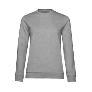 B&C Womens/Ladies Set-in Sweatshirt (XS) (Grey Heather)