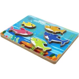 Pinkfong Baby Shark - Wooden Sound Puzzle