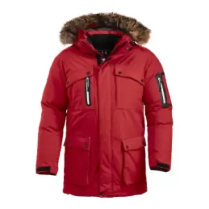 Clique Unisex Adult Malamute Parka (XXL) (Red)