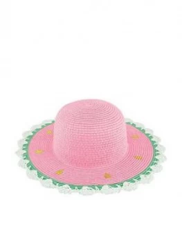 Monsoon Girls Jess Watermelon Floppy Hat - Multi