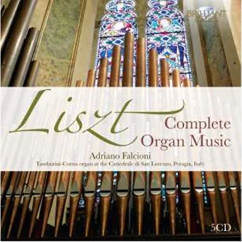 Adriano Falcioni - Liszt: Complete Organ Music CD