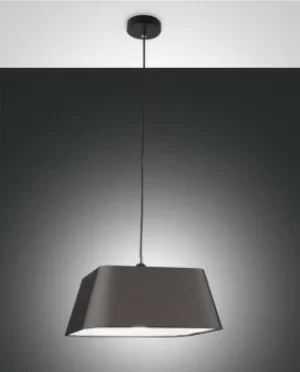 Allegra Pendant Ceiling Lights Black Glass, E27