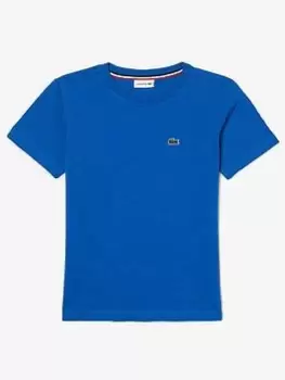 Lacoste Boys Classic Short Sleeve T-Shirt - Kingdom Blue Size 4 Years