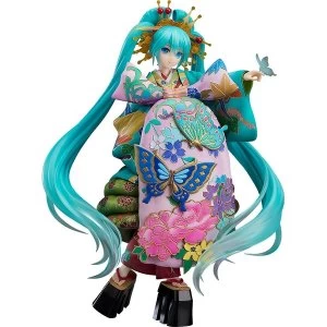 Character Vocal Series 01 Statue 1/7 Hatsune Miku Chokabuki Kuruwa Kotoba Awase Kagami Ver. 30 cm