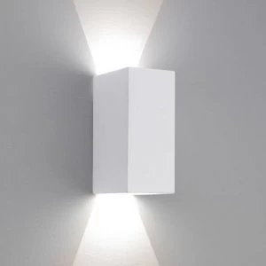 LED 2 Light Indoor Medium Wall Light Plaster