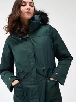 Regatta Giovanna Fletcher - Lellani Jackets Waterproof Insulated Jacket - Dark Green, Dark Green, Size 16, Women