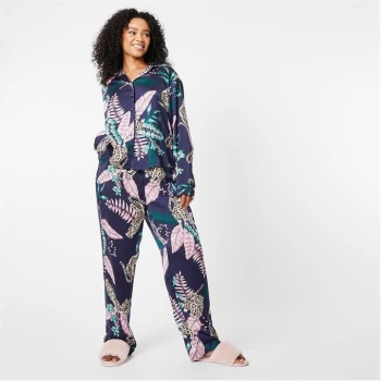 Biba BIBA Revere Pyjama Set - Navy Big Cat