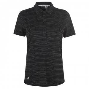 adidas Novelty Golf Polo Ladies - Black