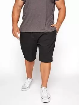 BadRhino Stretch Rugby Short Black, Size 7-8Xl, Men