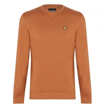 Lyle and Scott Crew Sweatshirt - Tawny Brwn W281