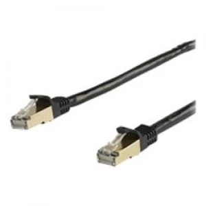 StarTech.com 2m Black Cat6a Cable STP