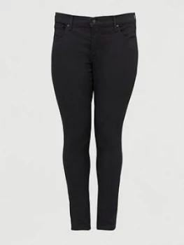 Levis Plus 310 Plus Shaping Super Skinny Jeans - Black